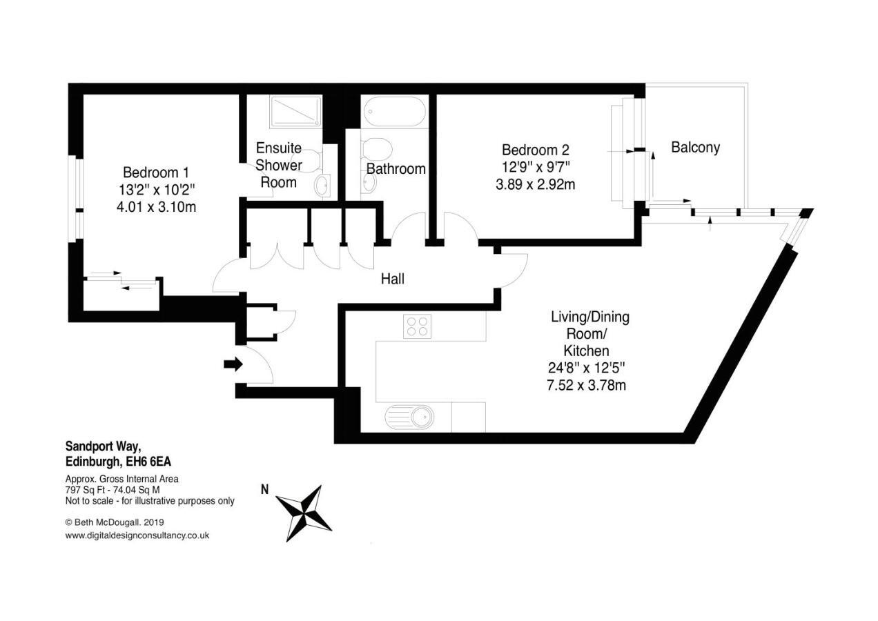The Sandport Way Residence 에든버러 외부 사진
